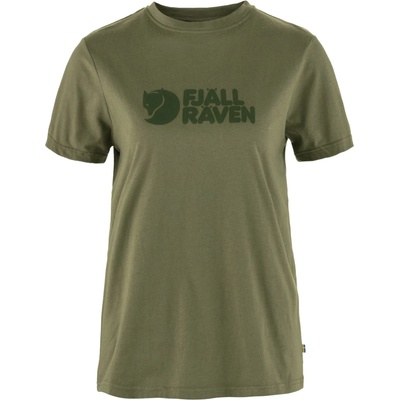 Fjällräven Дамска тениска Fjällräven Women's Fjällräven Logo Tee T-shirt - Green - размер XS (116-9068-0611)