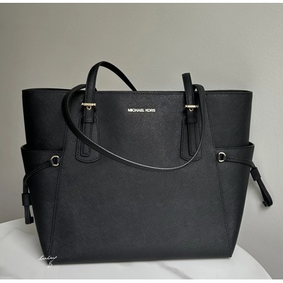 Michael Kors Voyager large ew tote black černá dámska kabelka kožená
