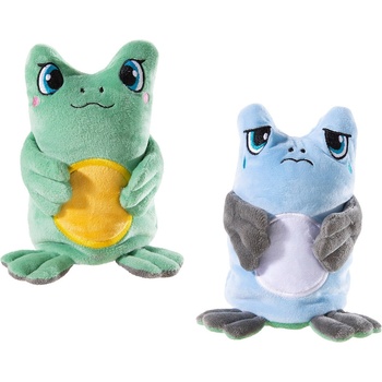 Плюшена жабка Ото с две лица, 15 см (756274)
