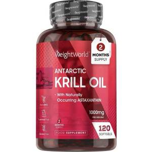 WeightWorld Antarctic Krill Oil, 120 софтгел капсули, Weight World (111222 WW)
