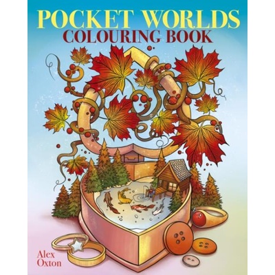 Pocket Worlds Colouring Book | Alex Oxton