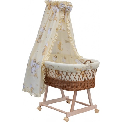 Scarlet Proutěný koš s nebesy Mráček béžová – Zbozi.Blesk.cz