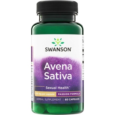 Swanson Avena Sativa Extract 575 mg 60 kapslí