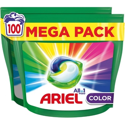 Ariel All in1 gélové kapsule Color 100 PD