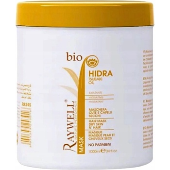 Raywell BIO maska hydratačná na suchú pokožku hlavy a suché vlasy 1000 ml