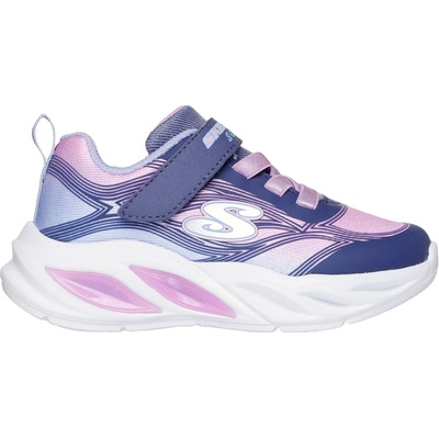 Skechers dievčenská voľnočasová obuv COSMIC GLOW fialová ružová biela