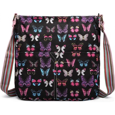 Kabelka Korra Lulu Butterfly čierna