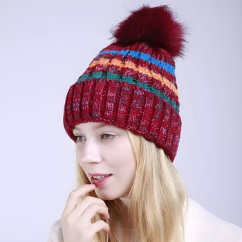 HARAHU Retro шапка - Бордо KP21373 (21373)