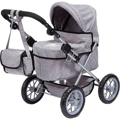 Bayer Design Количка за кукли Bayer - Trendy, сива (13010AA)