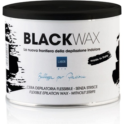 Black Wax - Depilační vosk tělový Černý 400 ml