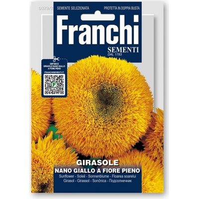 Franchi Sementi Slnečnica "Nano Giallo a fiore pieno" 1 ks