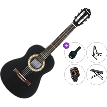 Pasadena PC-100 Premium SET Black Класическа китара с размер 1/2