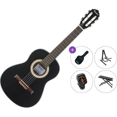 Pasadena PC-100 Premium SET Black Класическа китара с размер 1/2
