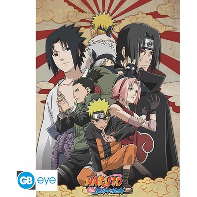 NARUTO SHIPPUDEN - Poster Chibi 52x38 - Shippuden Group 2, ABYDCO254