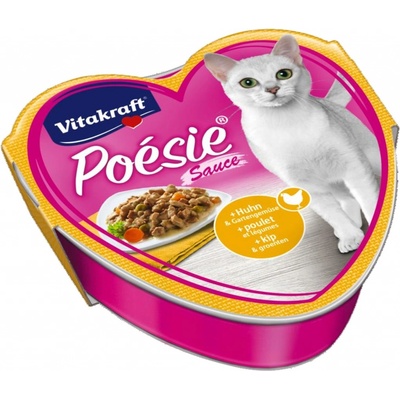 Vitakraft Poésie kura a zelenina v šťave 85 g