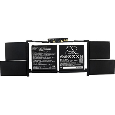 Cameron Sino Батерия за лаптоп Apple MacBook Pro 15 inch TOUCH BAR A1990 2019 A1953 LiPo 11.4V 7300mAh CAMERON SINO (CS-AM1953NB)