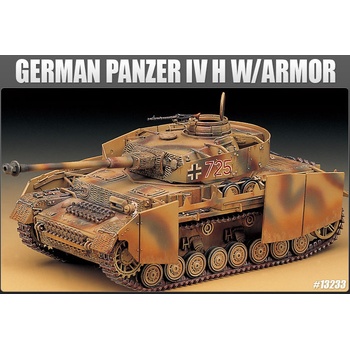 Academy Model Kit tank 13233 GERMAN PANZER IV H W/ARMOR 1:35