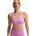 Nike Спортен сутиен Nike Swoosh Medium Support light magenta/white