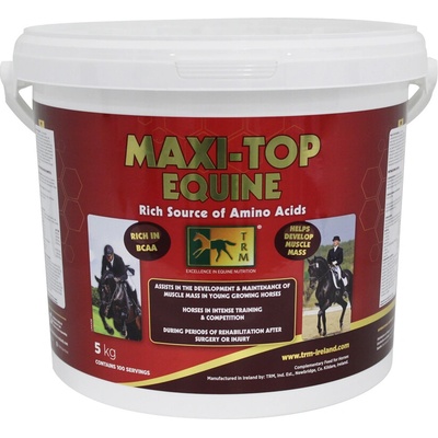 TRM Maxi Top Equine pelety Bohatý zdroj aminokyselín pre rast svalov 5 kg