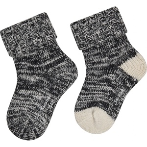 Sterntaler Детски мериносови чорапи Sterntaler Kid's Socken DP Wolle Sports socks - Schwarz - размер 27-30 (EU) (207-2520-0412)