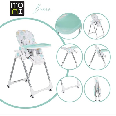 Moni Детски стол за хранене Bueno син (109980)