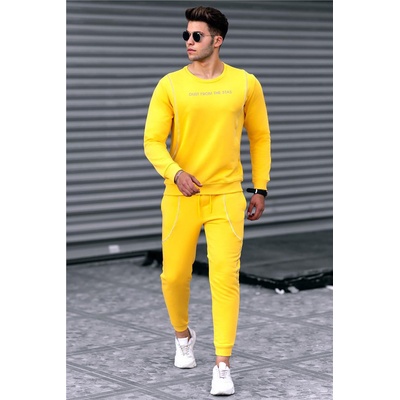 Madmext Мъжки спортен екип 4727 - Жълт 289543 (289543_Жълт)