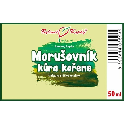 Bylinné kapky Morušovník kůra kořene TCM Pavlovy bylinné kapky tinktura 50 ml