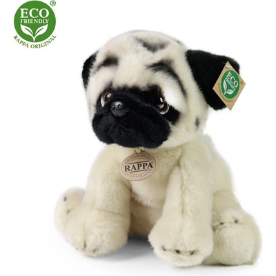 Rappa Плюшено Куче Мопс, седящо, 30 см. , серия Еко приятели (211575)