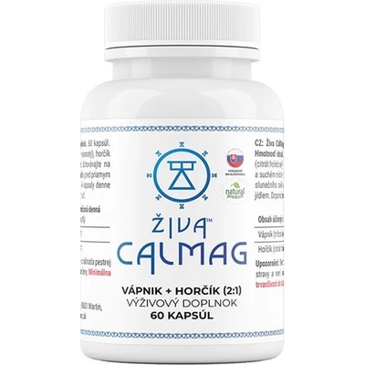 Živa Calmag Vápnik + Horčík 60 kapsúl
