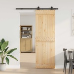 vidaXL Преплъзваща се врата NARVIK 70 x 210 см (152, 5 см) (3445263)