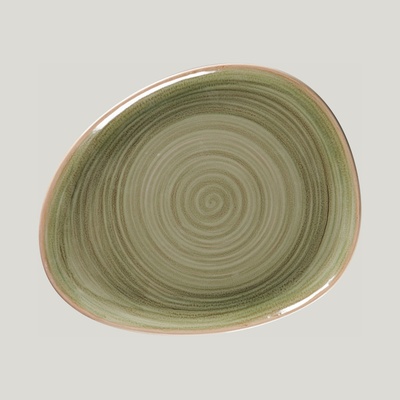 RAK Porcelain Spot talíř mělký 28 x 22,5 cm smaragdový SEMFLFP28-12
