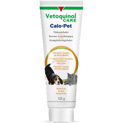 Vétoquinol Calo-Pet - енергийна хранителна добавка за кучета и котки, 120 г