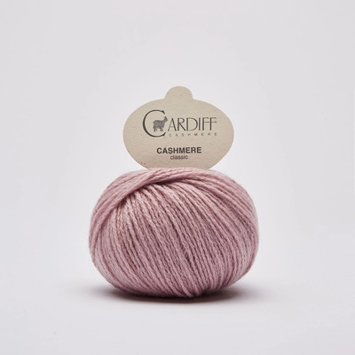 CASHMERE CLASSIC Cardiff Cashmere Farby CASHMERE: 603 svetlá staroružová