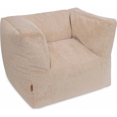 JOLLEIN Křeslo dětské Beanbag Teddy Warm Sand