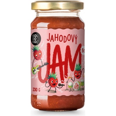 Koldokol Jam Jahoda bio 230 g