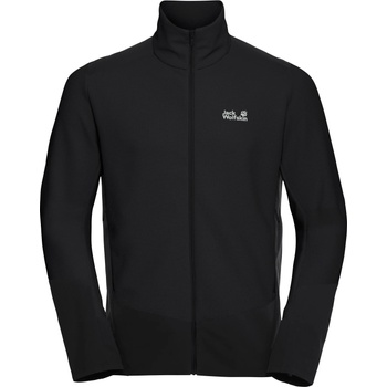 Jack Wolfskin Мъжко поларено яке Jack Wolfskin Ridge Hike Fullzip Fleece jacket - Black (005-7012-0113)
