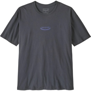 Patagonia Дамска тениска Patagonia Women's 95 Oval Logo Oversized T-Shirt - Smolder Blue - размер XL (916-6148-0215)