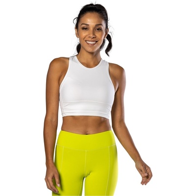 Nathan Women's Intense Medium Impact Sports Bra - White