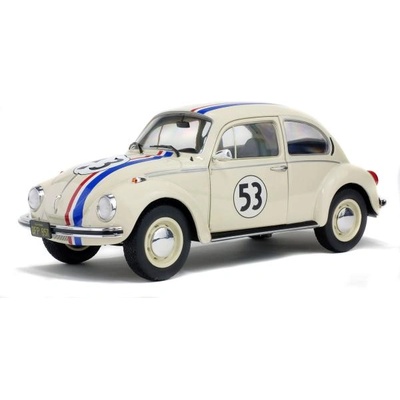 Solido 1: 18 Volkswagen Beetle 1303 Racer "53" 1973 КРЕМ