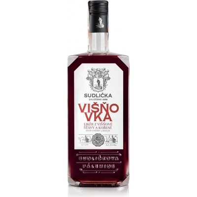 Sudlička Višňovka 25% 0,7 l (holá láhev) – Zboží Dáma