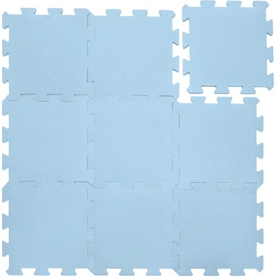 Zopa Pěnová podložka Puzzle 30x30 cm 9ks Floral Blue – Hledejceny.cz