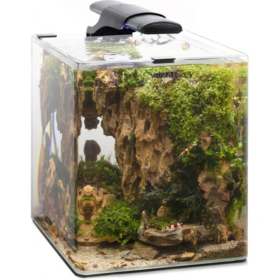 Aquael Shrimp Day & Night 30 akvarijní set černý 30 l – Zboží Dáma