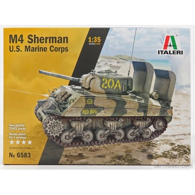 Italeri Sherman M4 Tank U.s.a. Marine Corps 1942 / 1:35