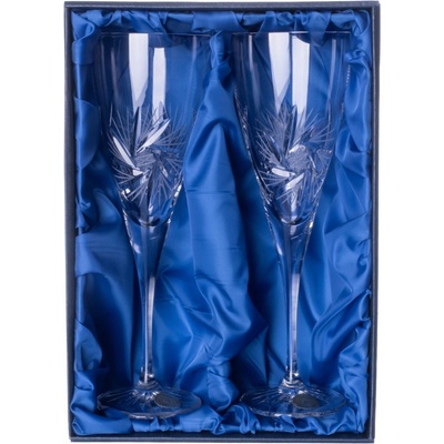 ONTE CRYSTAL Broušené sklenice na červené víno Větrník Počet sklenic 2 x 310 ml