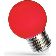 Spectrum LED žiarovka E27, 1W, ČERVENÁ [WOJ+11795]