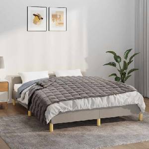Pure Line Home Тежко одеяло сиво 150x200 см 7 кг