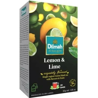 Dilmah Lemon Lime čierny čaj 20 x 1,5 g