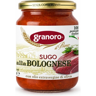 Granoro rajčatová omáčka boloňská s hovězím a vepřovým masem 370g
