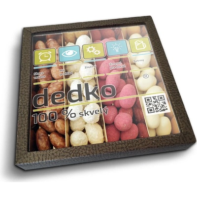 Sablio Mandle v čokoláde Dedko 4 x 80 g