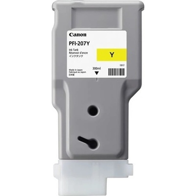 Canon Мастило за Canon iPF680/685/780/785 - Yellow - Ink Tank PFI-207 - PN: CF8792B001 - 300ml (CF8792B001)